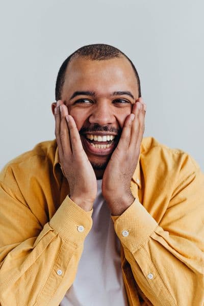 Portrait of a satisfied patient